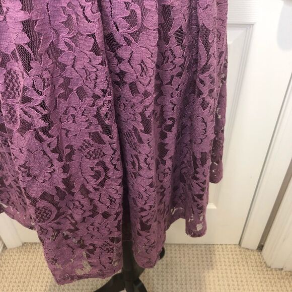 Altar’d State pink lace mini dress size medium - Picture 2 of 11